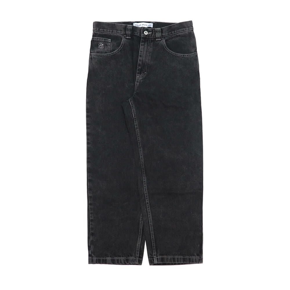 POLAR JEANS ポーラー パンツ ジーンズ 93! DENIM SILVER BLACK スケートボード スケボー 