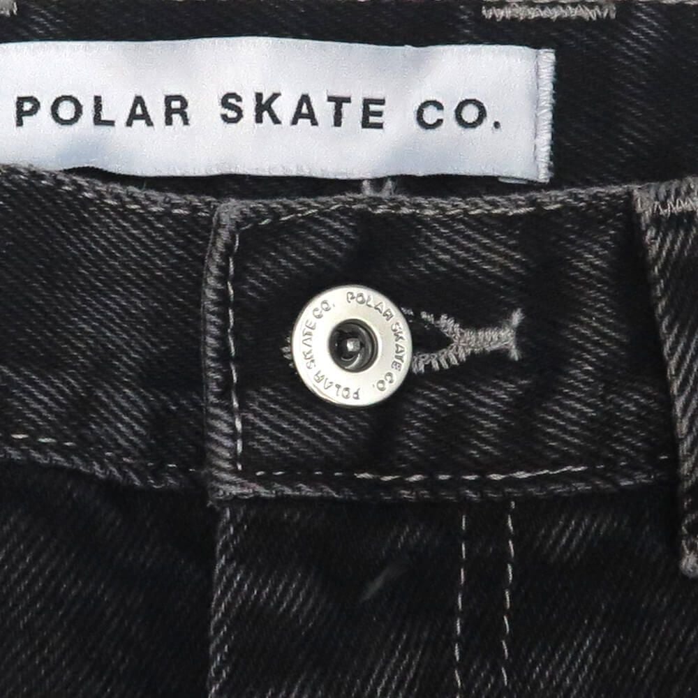 POLAR JEANS ポーラー パンツ ジーンズ 93! DENIM SILVER BLACK スケートボード スケボー 2