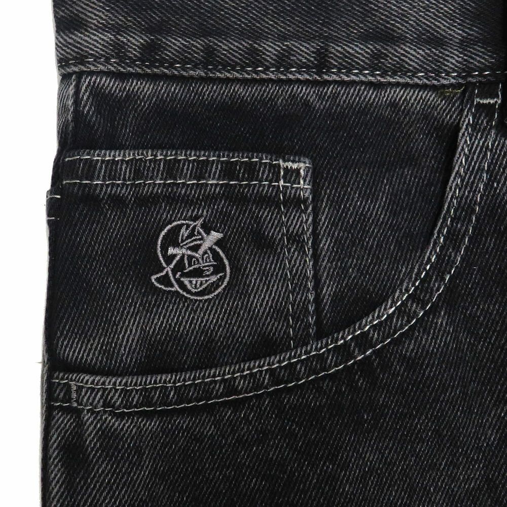 POLAR JEANS ポーラー パンツ ジーンズ 93! DENIM SILVER BLACK