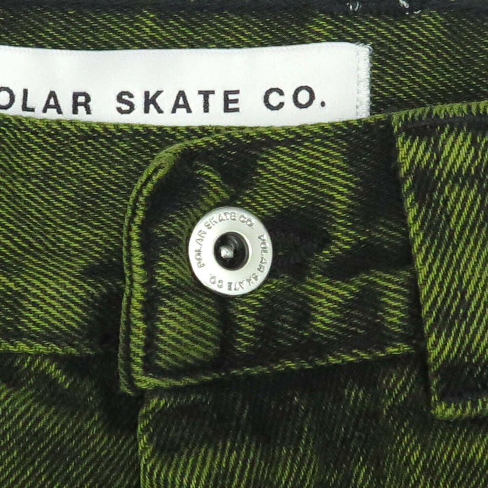 POLAR JEANS ポーラー パンツ ジーンズ ビッグボーイ BIG BOY GREEN/BLACK スケートボード スケボー 2