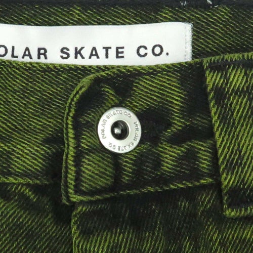 POLAR JEANS ポーラー パンツ ジーンズ ビッグボーイ BIG BOY GREEN/BLACK スケートボード スケボー 2