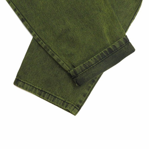POLAR JEANS ポーラー パンツ ジーンズ ビッグボーイ BIG BOY GREEN/BLACK スケートボード スケボー 5