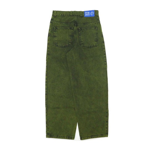 POLAR JEANS ポーラー パンツ ジーンズ ビッグボーイ BIG BOY GREEN/BLACK スケートボード スケボー 6