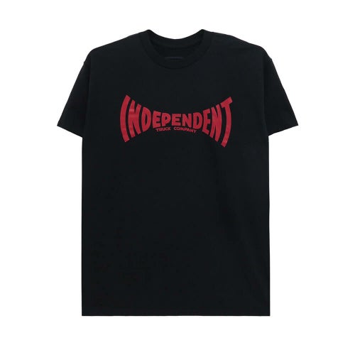 INDEPENDENT T-SHIRT インディペンデント Tシャツ SPAN BLACK スケートボード スケボー 