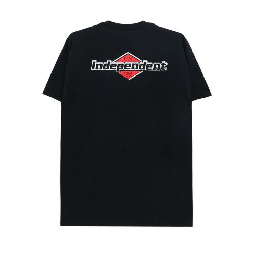  INDEPENDENT T-SHIRT インディペンデント Tシャツ MOJOCHROME BLACK スケートボード スケボー 