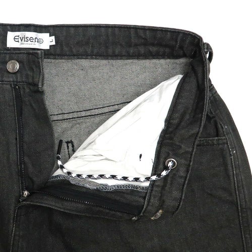 EVISEN SHORTS エビセンー ショーツ SUSHI DENIM LIGHT BLACK スケートボード スケボー 4