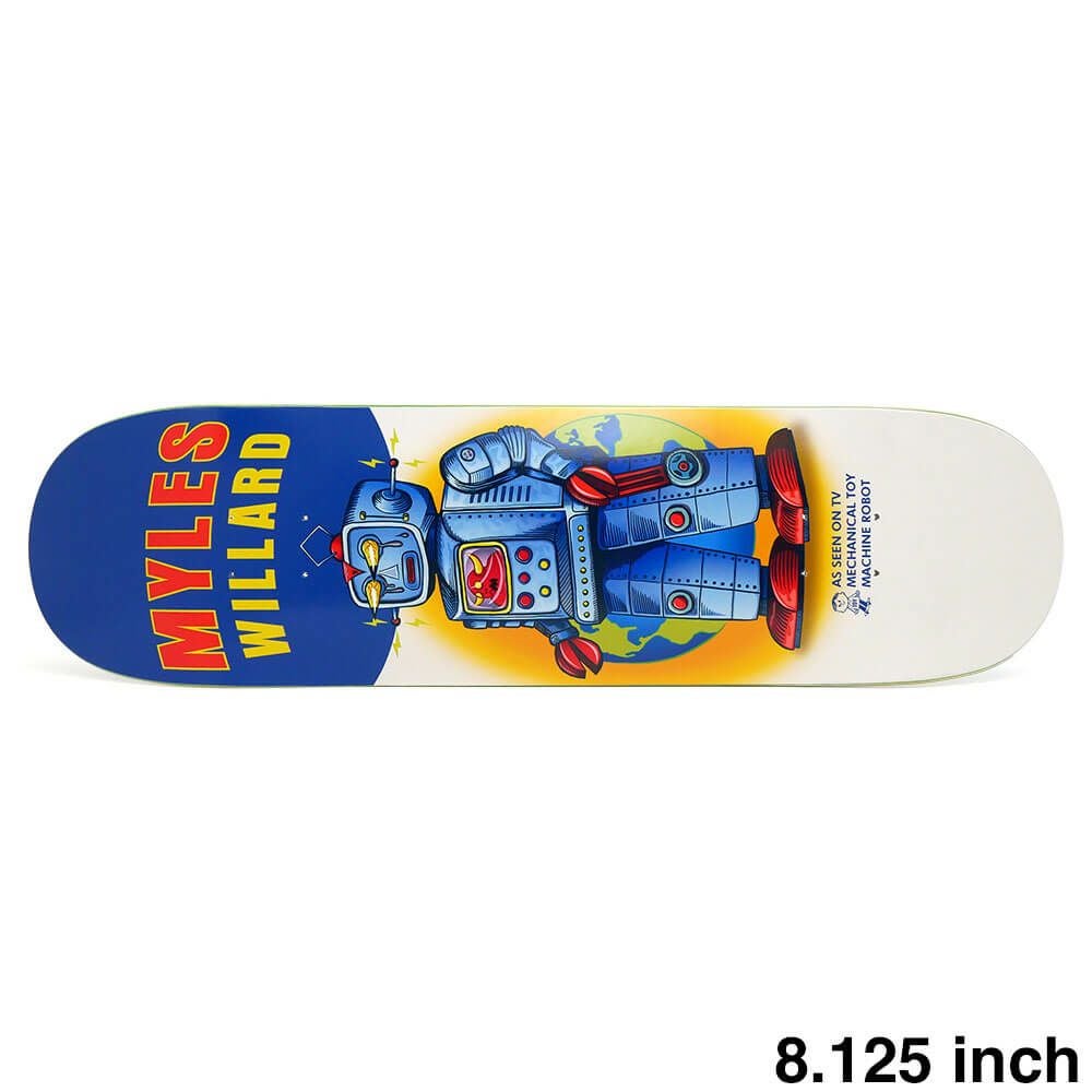 TOY MACHINE DECK トイマシーン デッキ MYLES WILLARD ROBOT 8.125 スケートボード スケボー 1