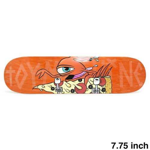 TOY MACHINE DECK トイマシーン デッキ TEAM PIZZA SECT ORANGE STAIN 7.75 スケートボード スケボー 1