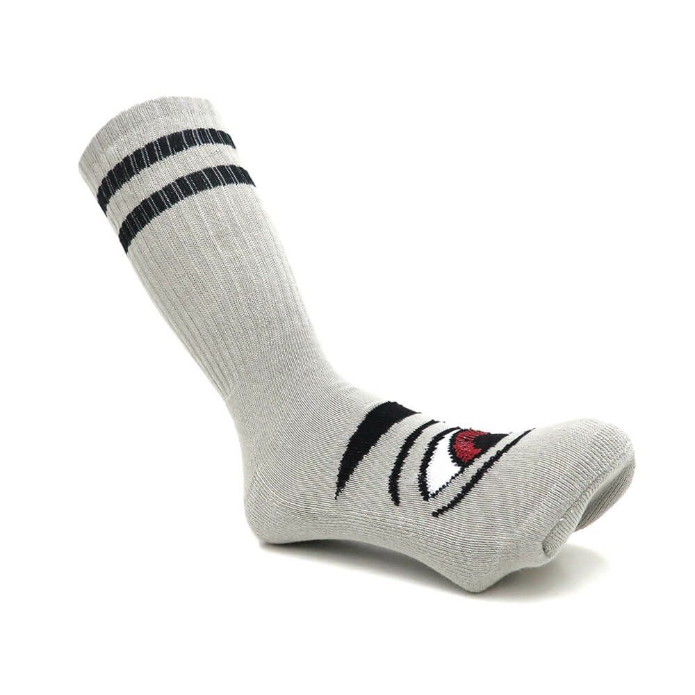 TOY MACHINE SOCKS トイマシーン ソックス 靴下 SECT EYE GREY スケートボード スケボー 
