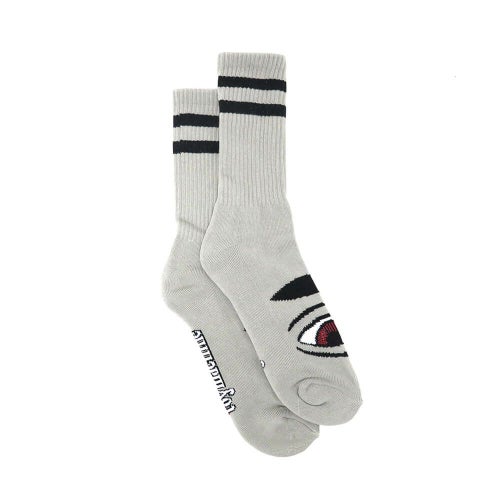 TOY MACHINE SOCKS トイマシーン ソックス 靴下 SECT EYE GREY スケートボード スケボー 3