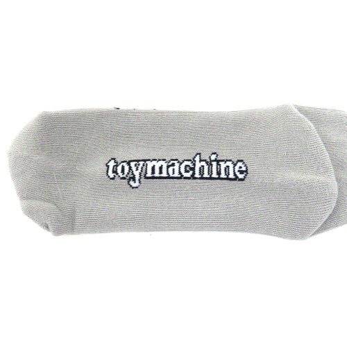 TOY MACHINE SOCKS トイマシーン ソックス 靴下 SECT EYE GREY スケートボード スケボー 5