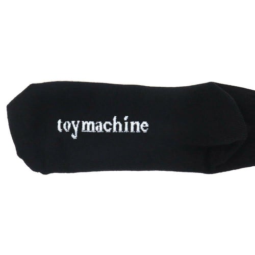 TOY MACHINE SOCKS トイマシーン ソックス 靴下 MONSTER FACE BLACK スケートボード スケボー 5