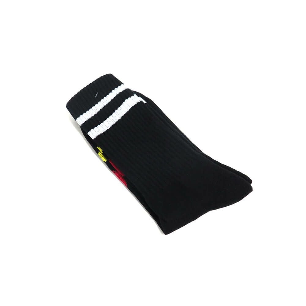 TOY MACHINE SOCKS トイマシーン ソックス 靴下 MONSTER FACE BLACK スケートボード スケボー 6