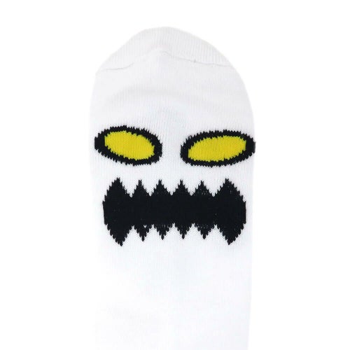 TOY MACHINE SOCKS トイマシーン ソックス 靴下 MONSTER FACE WHITE スケートボード スケボー 4