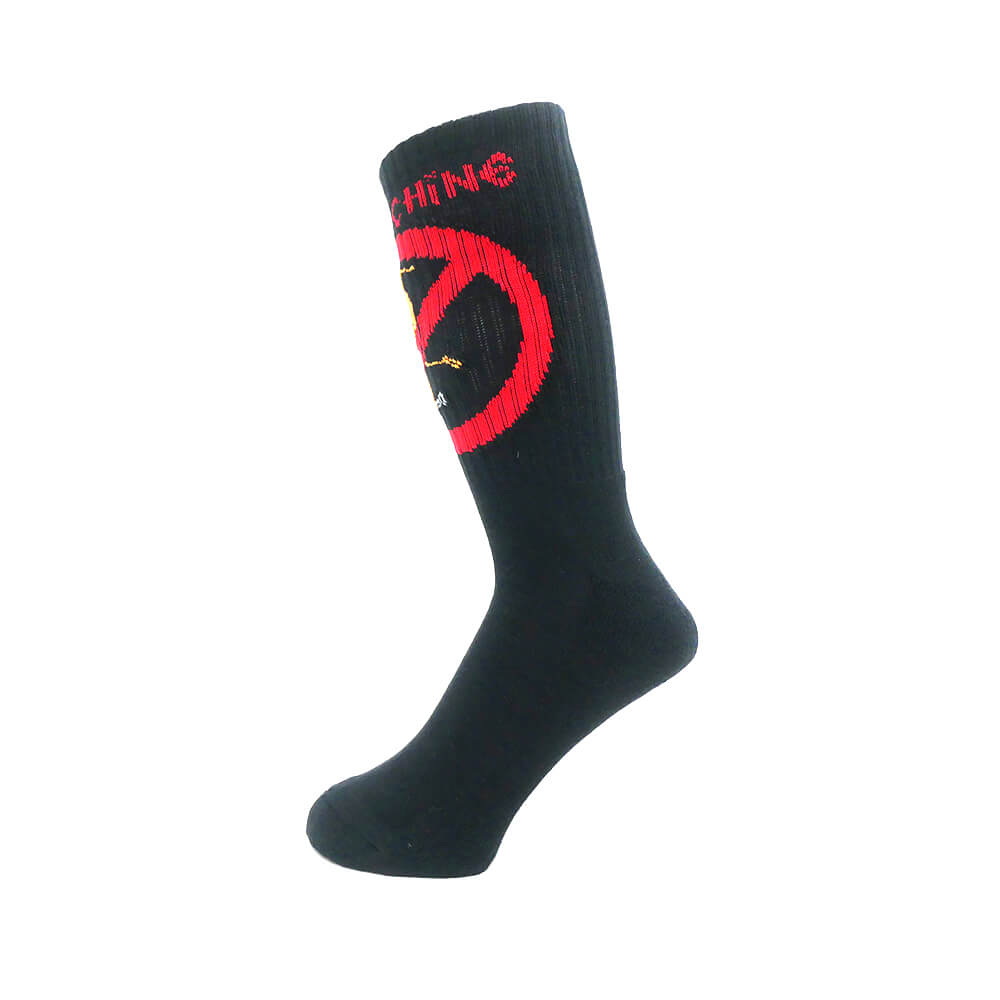 TOY MACHINE SOCKS トイマシーン ソックス 靴下 NO SCOOTER BLACK スケートボード スケボー 1