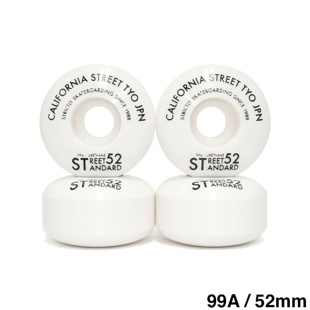 CALIFORNIA STREET WHEEL カリフォルニアストリート ウィール STREET STANDARD（99A）52mm スケートボード スケボー 1