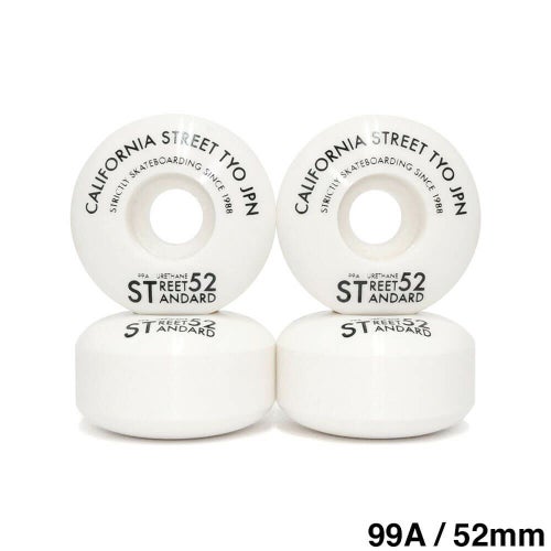 CALIFORNIA STREET WHEEL カリフォルニアストリート ウィール STREET STANDARD（99A）52mm スケートボード スケボー 1