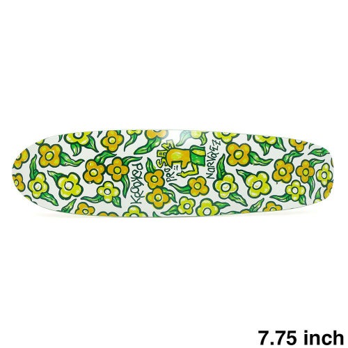 KROOKED DECK クルキッド デッキ SAM NARVAEZ FLOWERS ZINGER 7.75 スケートボード スケボー 1