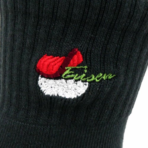 EVISEN SOCKS エビセン ソックス 靴下 SUSHI ANKLE BLACK スケートボード スケボー 5