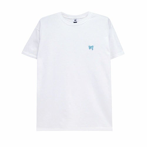 KAWA T-SHIRT 川 Tシャツ 川 LOGO 1POINT WHITE/BLUE GREEN スケートボード スケボー 