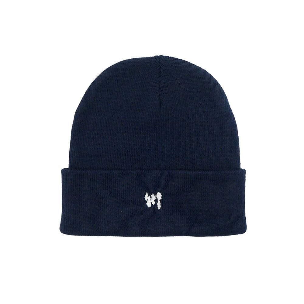 KAWA KNITCAP 川 ニットキャップ 川 BEANIE NAVY スケートボード スケボー 
