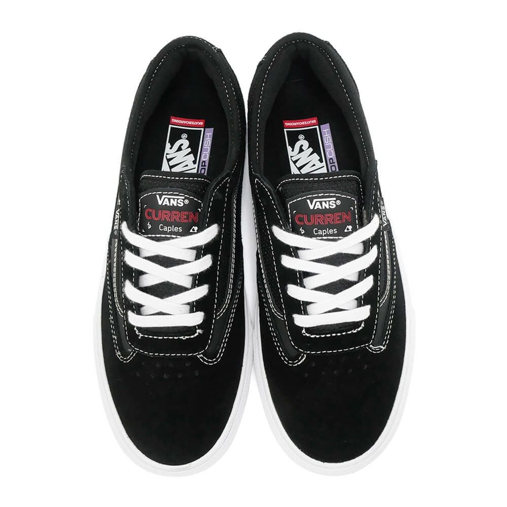 VANS SHOES バンズ シューズ スニーカー SKATE CURREN CAPLES GUM BLACK/WHITE（US企画） スケートボード スケボー 2