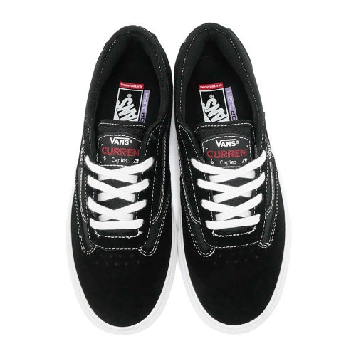 VANS SHOES バンズ シューズ スニーカー SKATE CURREN CAPLES GUM BLACK/WHITE（US企画） スケートボード スケボー 2