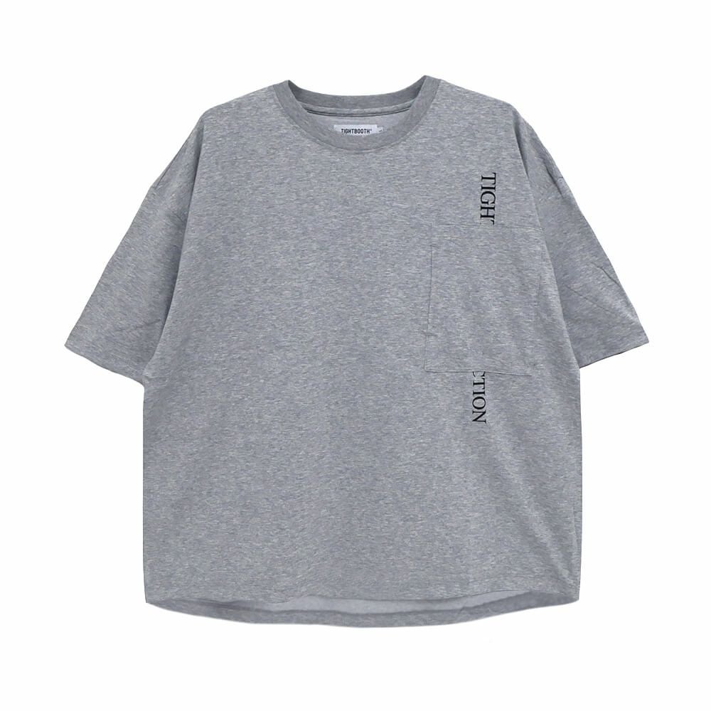  TIGHTBOOTH（TBPR）T-SHIRT タイトブース Tシャツ STRAIGHT UP QUICK DRYING GREY スケートボード スケボー 1