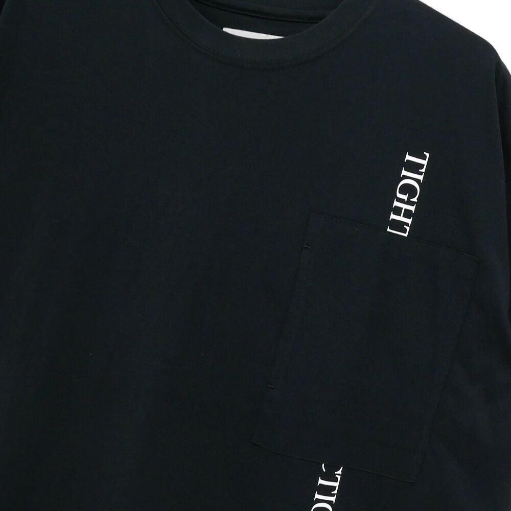 TIGHTBOOTH（TBPR）T-SHIRT タイトブース Tシャツ STRAIGHT UP QUICK DRYING BLACK スケートボード スケボー 2