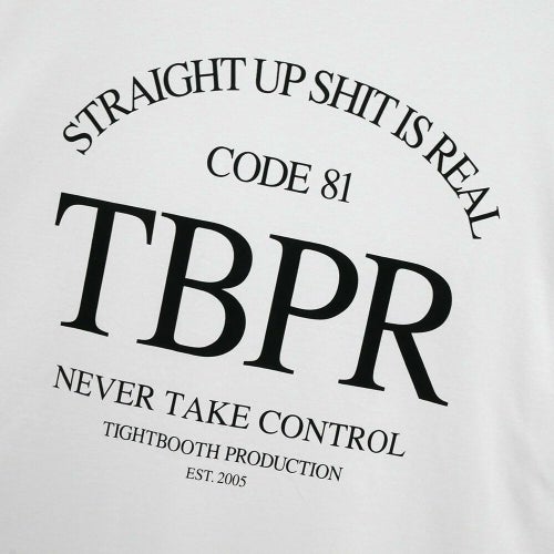  TIGHTBOOTH（TBPR）T-SHIRT タイトブース Tシャツ STRAIGHT UP QUICK DRYING WHITE スケートボード スケボー 4