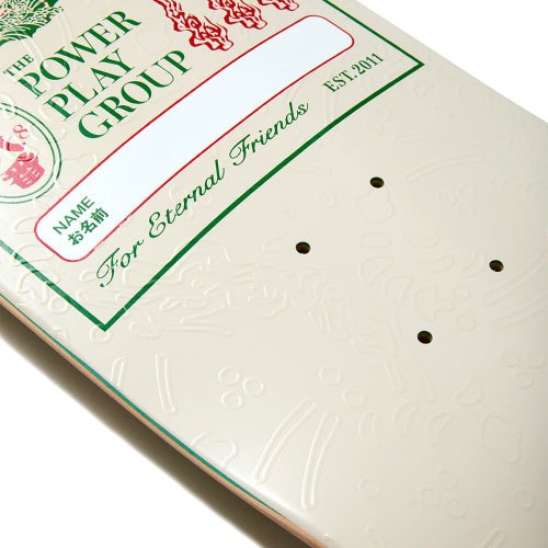 EVISEN DECK エビセン デッキ TEAM DRAGON NAME TAG 1 8.38 スケートボード スケボー 5