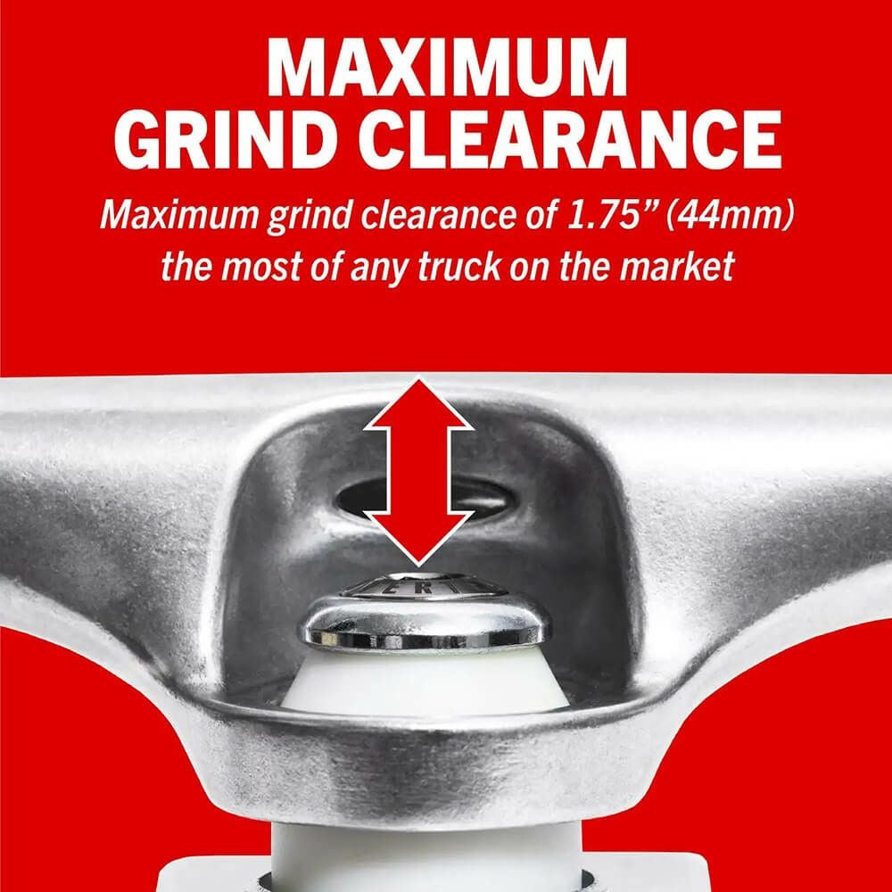 ACE TRUCK エース トラック AF1 INVERTED HOLLOW 55 HI シルバー