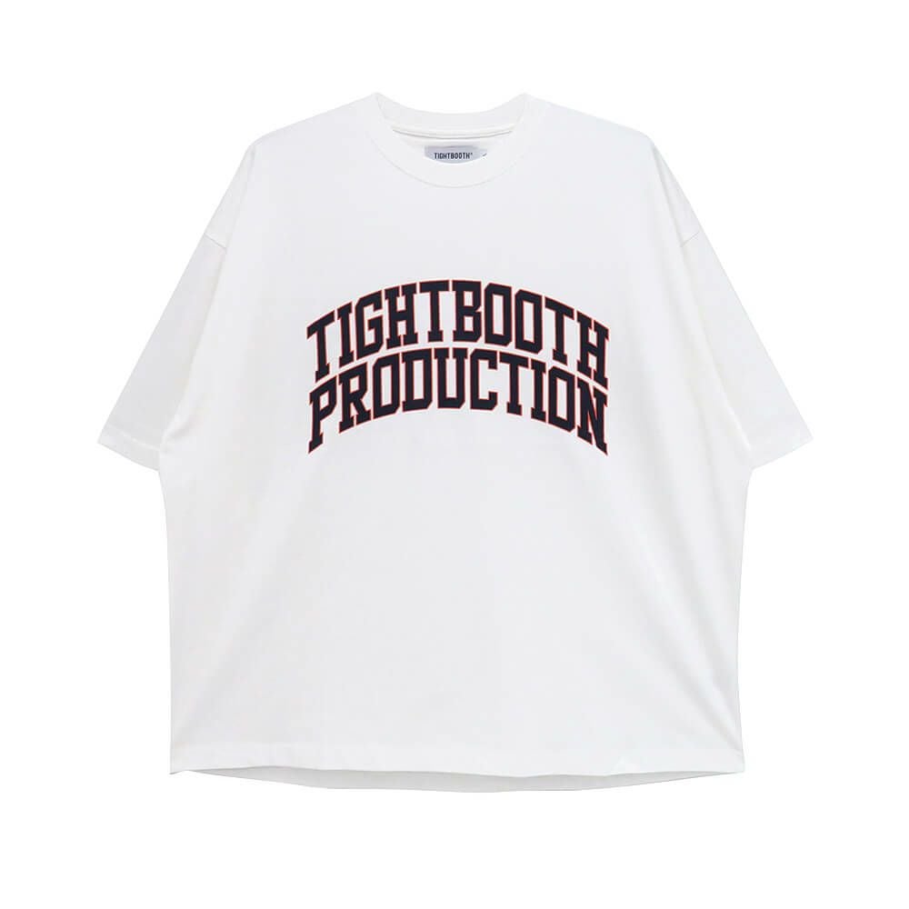  TIGHTBOOTH（TBPR）T-SHIRT タイトブース Tシャツ COLLEGE WHITE スケートボード スケボー 