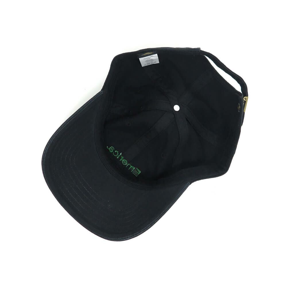 EMERICA CAP エメリカ キャップ PURE GOLD DAD BLACK/GREEN スケートボード スケボー 3