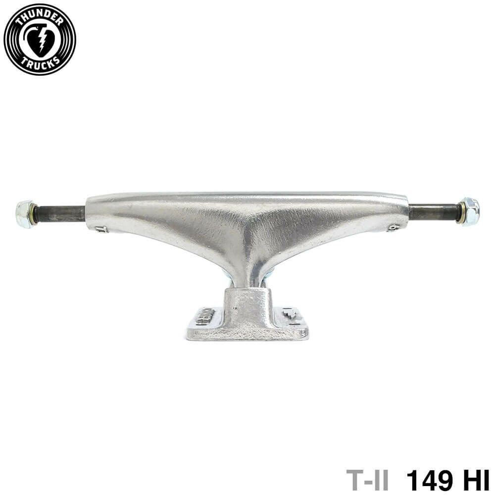 THUNDER TRUCK サンダー トラック T-II 149 HI シルバー スケートボード スケボー 1