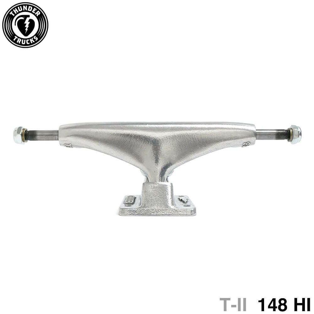 THUNDER TRUCK サンダー トラック T-II 148 HI シルバー スケートボード スケボー 1