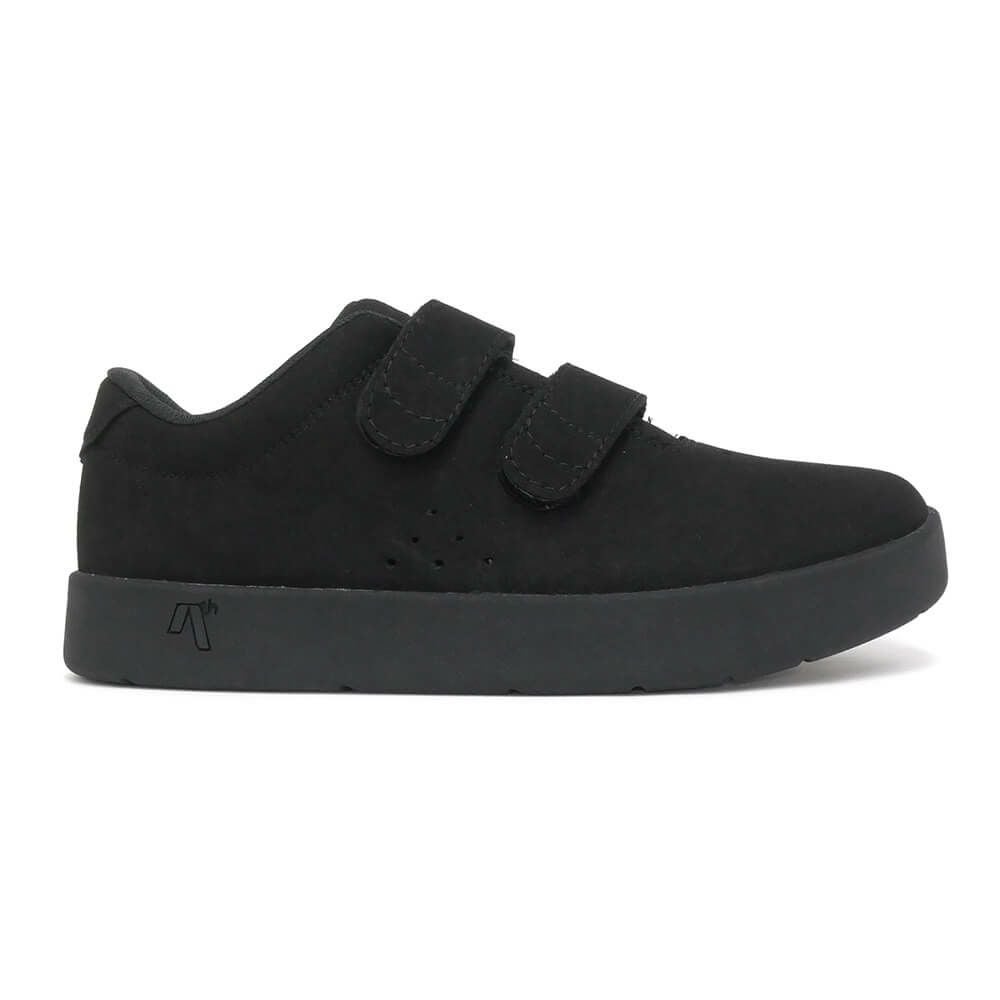 ARETH SHOES アース シューズ スニーカー I VELCRO VEGAN SUEDE BLACK スケートボード スケボー 4