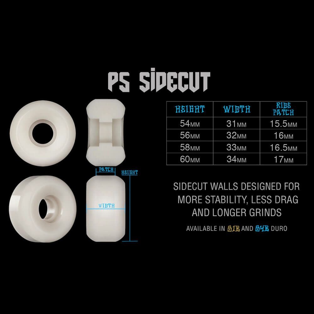 BONES WHEEL ボーンズ ウィール SPF P5（SIDECUT）84B TONY HAWK NIGHT HAWK 58mm スケートボード スケボー 2