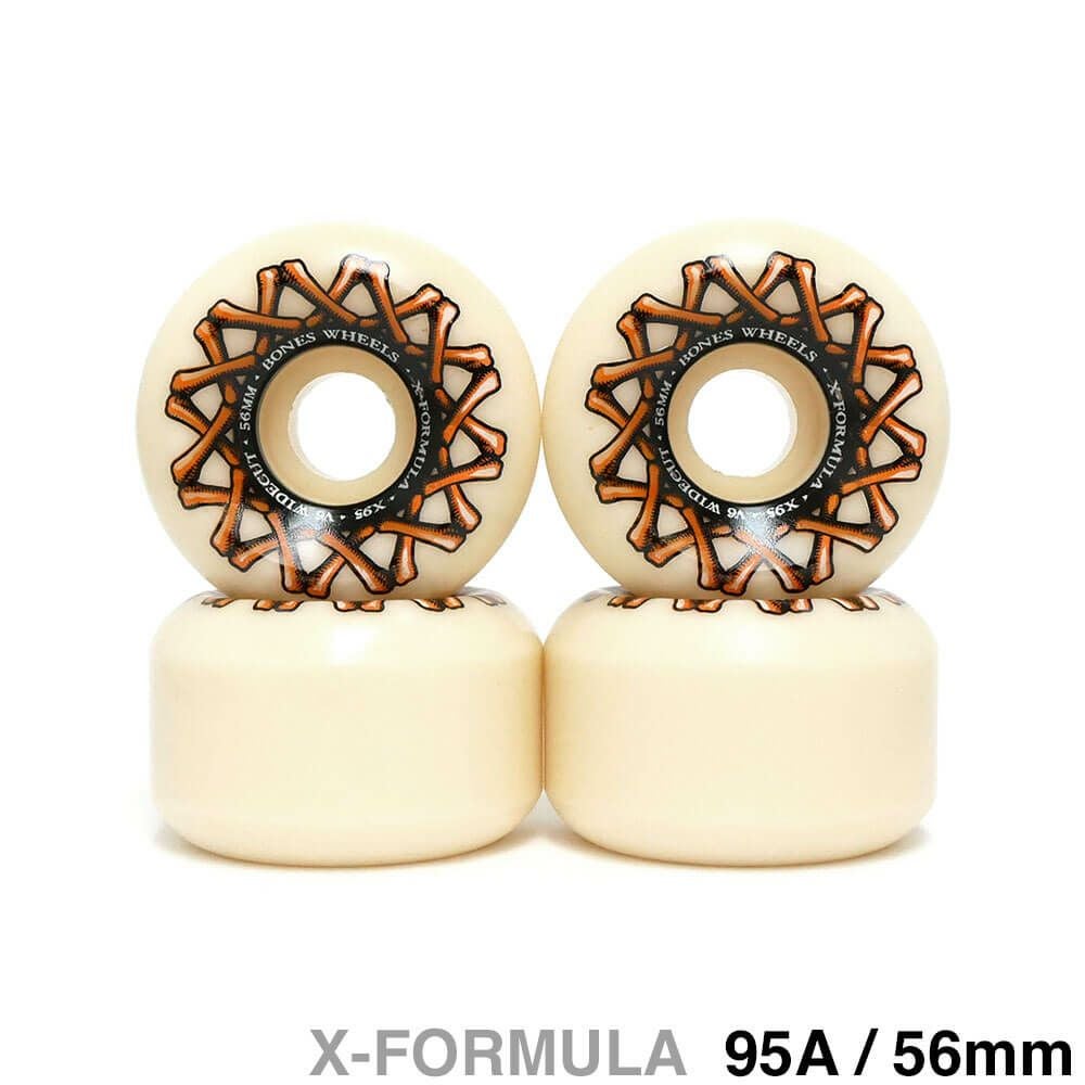 BONES WHEEL ボーンズ ウィール X-FORMULA V6（WIDE-CUT）95A 56mm スケートボード スケボー 1