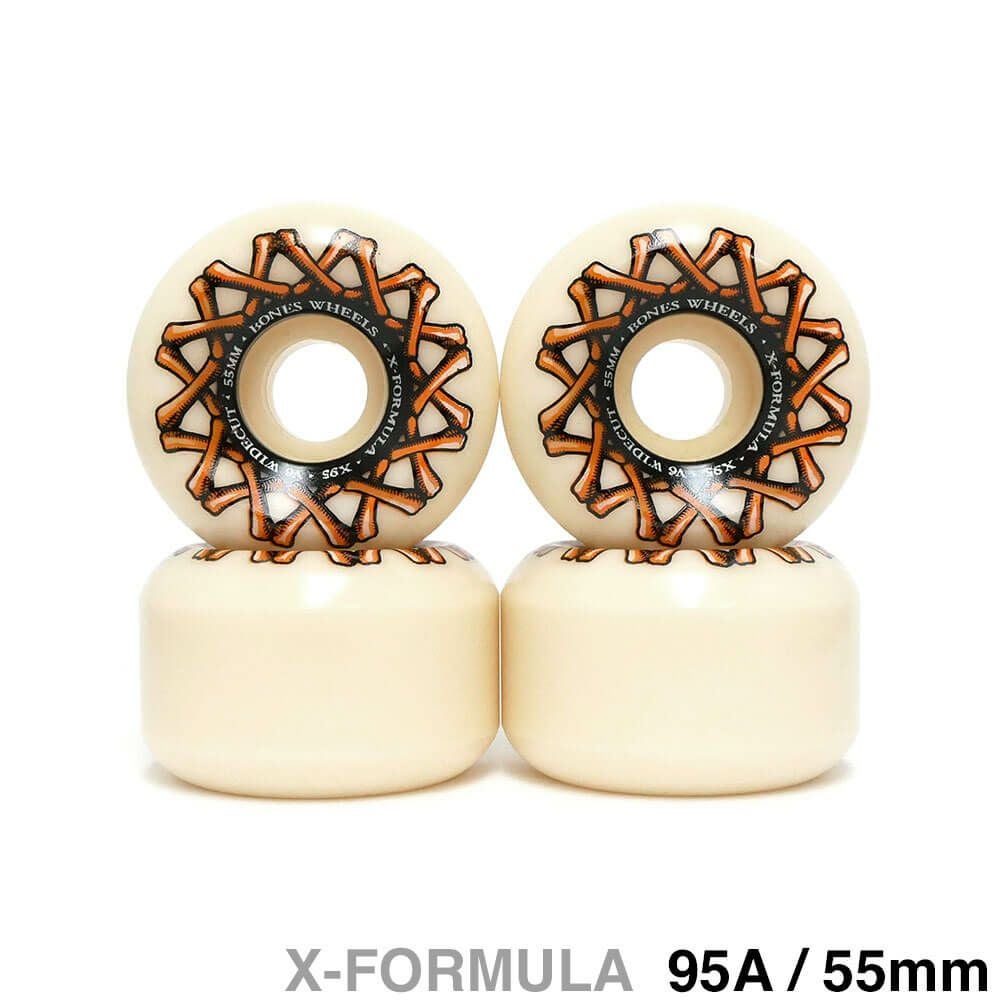 BONES WHEEL ボーンズ ウィール X-FORMULA V6（WIDE-CUT）95A 55mm スケートボード スケボー 1