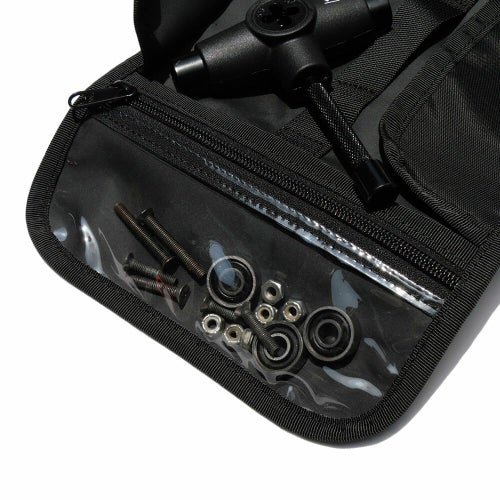 VAGA BAG バガ バッグ TOOL ROLL WITH SKATE TOOL OLIVE スケートボード スケボー 10