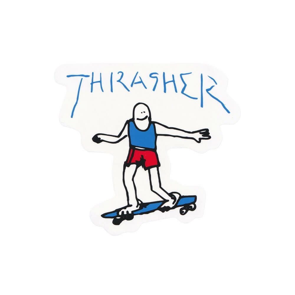 Thrasher ステッカーアート スケートボード ステッカー｜THRASHER（スラッシャー）｜カリフォルニアストリート
