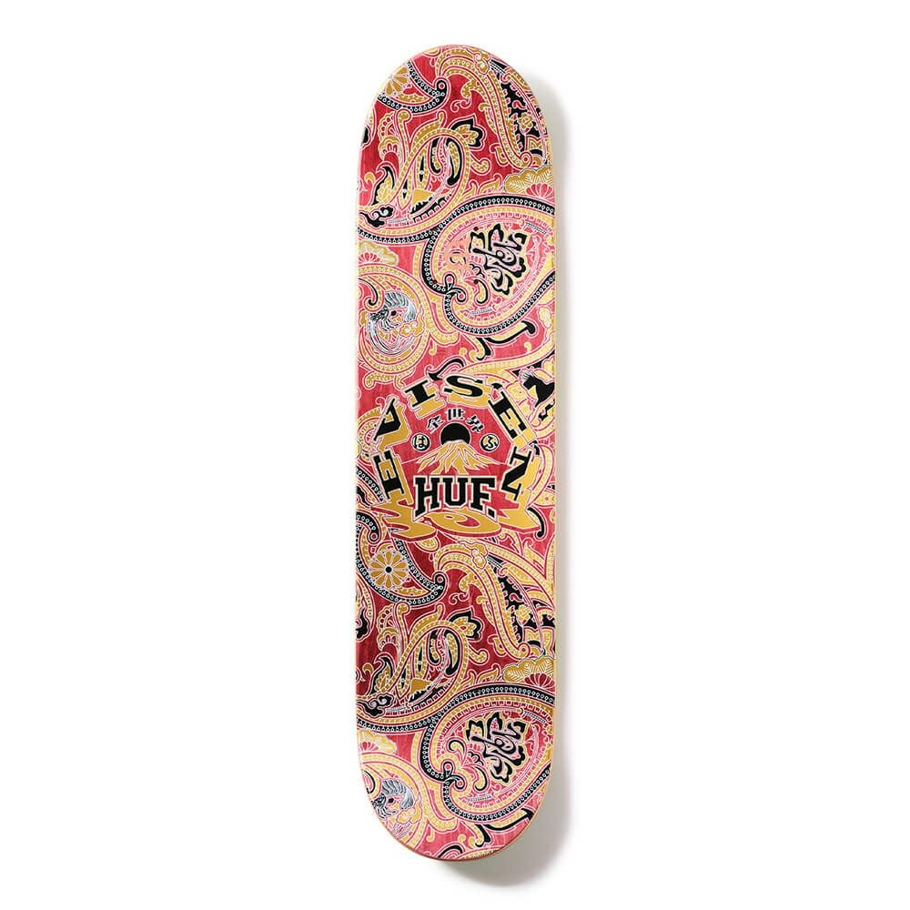 EVISEN DECK エビセン デッキ HUF X EVISEN PAISLEY 8.25 スケートボード スケボー 3