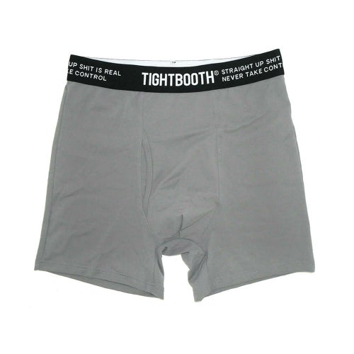 TIGHTBOOTH（TBPR）UNDERWEAR タイトブース アンダーウェア DRY BOXER BRIEF PACK（2 PACK）BLACK/GREY スケートボード スケボー　3