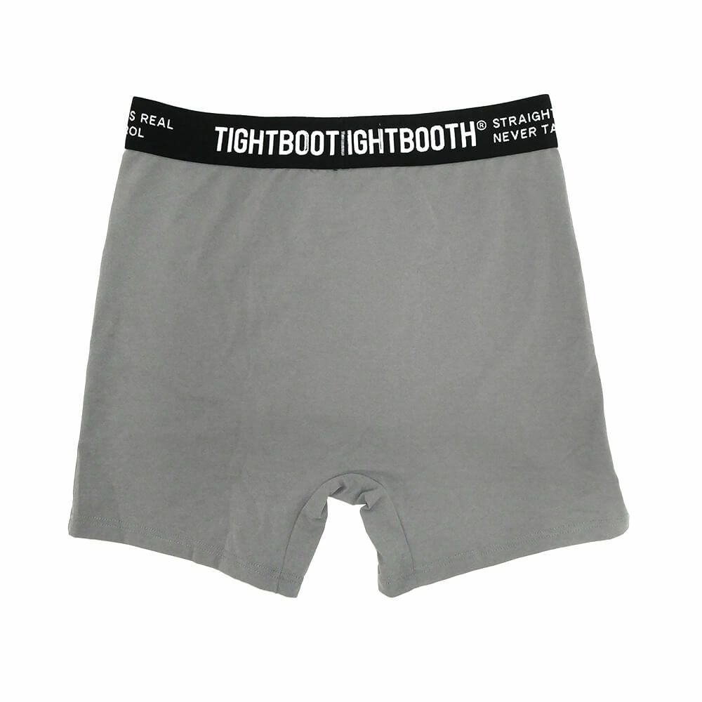 TIGHTBOOTH（TBPR）UNDERWEAR タイトブース アンダーウェア DRY BOXER BRIEF PACK（2 PACK）BLACK/GREY スケートボード スケボー　4