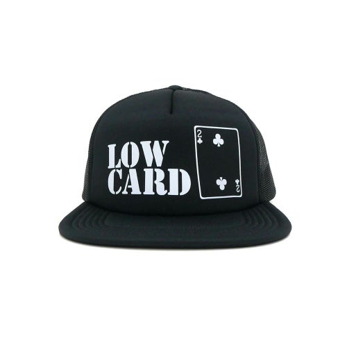 LOWCARD MESHCAP ローカード メッシュキャップ OG CLASSIC BLACK スケートボード スケボー 1