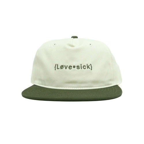 LOVESICK CAP ラブシック キャップ LOGO OLIVE/SAND スケートボード スケボー 1
