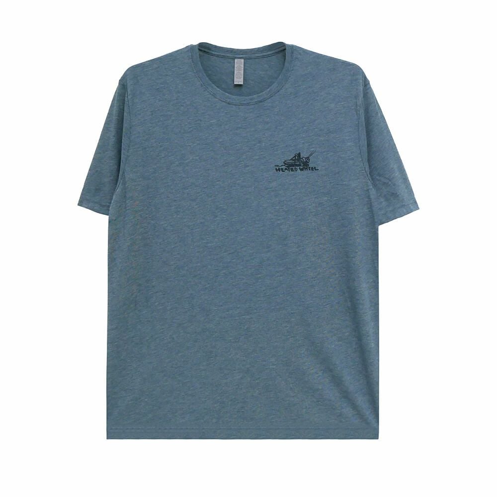 BONES T-SHIRT ボーンズ Tシャツ SWISS SHIELD BLACK スケートボード