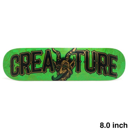 CREATURE DECK クリーチャー デッキ TEAM DROP OUT 8.0 スケートボード スケボー 1
