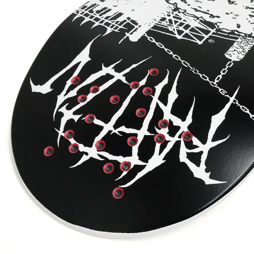 CREATURE DECK クリーチャー デッキ PETER RAFFIN BLK MTL 8.53 UV INK スケートボード スケボー 3